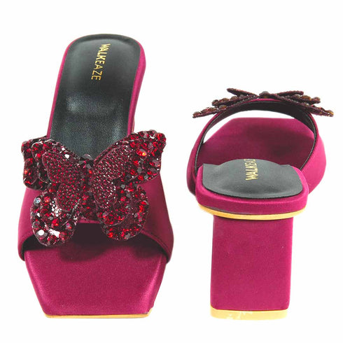 Women Formal Block Heel - 74945S - Block Heel - Walkeaze